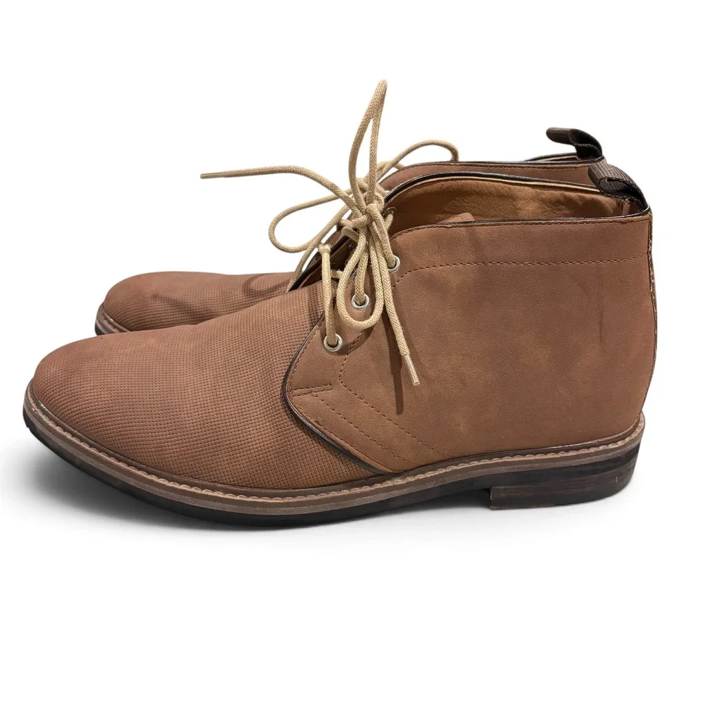 Steve Madden M-Baily Men's 11 M Brown Chukka Boots Lace Up Ankle Dress Casual